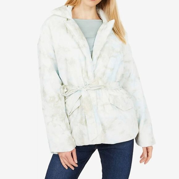 Blank NYC puffer wrap jacket - Picture 3 of 12